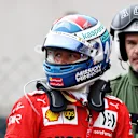 MONTE-CARLO, MONACO - MAY 22: Pole position qualifier Charles Leclerc of Monaco and Ferrari walks from his car after crashing during qualifying for the F1 Grand Prix of Monaco at Circuit de Monaco on May 22, 2021 in Monte-Carlo, Monaco. (Photo by Clive Rose - Formula 1/Formula 1 via Getty Images)