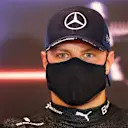 MONTE-CARLO, MONACO - MAY 22: Third placed qualifier Valtteri Bottas of Finland and Mercedes GP talks during a Press Conference after qualifying prior to the F1 Grand Prix of Monaco at Circuit de Monaco on May 22, 2021 in Monte-Carlo, Monaco. (Photo by Pool/Getty Images)