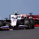 ZANDVOORT, NETHERLANDS - SEPTEMBER 03: Mick Schumacher of Germany driving the (47) Haas F1 Team VF-21 Ferrari during practice ahead of the F1 Grand Prix of The Netherlands at Circuit Zandvoort on September 03, 2021 in Zandvoort, Netherlands. (Photo by Lars Baron/Getty Images)