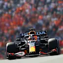 ZANDVOORT, NETHERLANDS - SEPTEMBER 03: Max Verstappen of the Netherlands driving the (33) Red Bull Racing RB16B Honda during practice ahead of the F1 Grand Prix of The Netherlands at Circuit Zandvoort on September 03, 2021 in Zandvoort, Netherlands. (Photo by Clive Rose - Formula 1/Formula 1 via Getty Images)