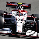 ZANDVOORT, NETHERLANDS - SEPTEMBER 04: Antonio Giovinazzi of Italy driving the (99) Alfa Romeo Racing C41 Ferrari during final practice ahead of the F1 Grand Prix of The Netherlands at Circuit Zandvoort on September 04, 2021 in Zandvoort, Netherlands. (Photo by Bryn Lennon/Getty Images)