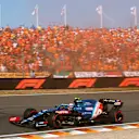 ZANDVOORT, NETHERLANDS - SEPTEMBER 05: Esteban Ocon of France driving the (31) Alpine A521 Renault on his way to the grid ahead of the F1 Grand Prix of The Netherlands at Circuit Zandvoort on September 05, 2021 in Zandvoort, Netherlands. (Photo by Joe Portlock - Formula 1/Formula 1 via Getty Images)