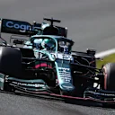 ZANDVOORT, NETHERLANDS - SEPTEMBER 05: Lance Stroll of Canada driving the (18) Aston Martin AMR21 Mercedes during the F1 Grand Prix of The Netherlands at Circuit Zandvoort on September 05, 2021 in Zandvoort, Netherlands. (Photo by Clive Rose - Formula 1/Formula 1 via Getty Images)