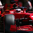 PORTIMAO, PORTUGAL - APRIL 30: Charles Leclerc of Monaco driving the (16) Scuderia Ferrari SF21 in the Pitlane during practice ahead of the F1 Grand Prix of Portugal at Autodromo Internacional Do Algarve on April 30, 2021 in Portimao, Portugal. (Photo by Peter Fox/Getty Images)