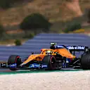 PORTIMAO, PORTUGAL - MAY 01: Lando Norris of Great Britain driving the (4) McLaren F1 Team MCL35M Mercedes on track during final practice for the F1 Grand Prix of Portugal at Autodromo Internacional Do Algarve on May 01, 2021 in Portimao, Portugal. (Photo by Lars Baron/Getty Images)