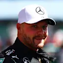 PORTIMAO, PORTUGAL - MAY 01: Pole position qualifier Valtteri Bottas of Finland and Mercedes GP looks on in parc ferme during qualifying for the F1 Grand Prix of Portugal at Autodromo Internacional Do Algarve on May 01, 2021 in Portimao, Portugal. (Photo by Dan Istitene - Formula 1/Formula 1 via Getty Images)