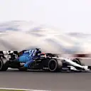 DOHA, QATAR - NOVEMBER 19: George Russell of Great Britain driving the (63) Williams Racing FW43B Mercedes during practice ahead of the F1 Grand Prix of Qatar at Losail International Circuit on November 19, 2021 in Doha, Qatar. (Photo by Lars Baron/Getty Images)