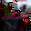 DOHA, QATAR - NOVEMBER 19: Carlos Sainz of Spain driving the (55) Scuderia Ferrari SF21 makes a pitstop during practice ahead of the F1 Grand Prix of Qatar at Losail International Circuit on November 19, 2021 in Doha, Qatar. (Photo by Mario Renzi - Formula 1/Formula 1 via Getty Images)