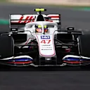 DOHA, QATAR - NOVEMBER 19: Mick Schumacher of Germany driving the (47) Haas F1 Team VF-21 Ferrari during practice ahead of the F1 Grand Prix of Qatar at Losail International Circuit on November 19, 2021 in Doha, Qatar. (Photo by Mark Thompson/Getty Images)