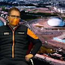 SOCHI, RUSSIA - SEPTEMBER 24: McLaren Team Principal Andreas Seidl talks in the Team Principals Press Conference during practice ahead of the F1 Grand Prix of Russia at Sochi Autodrom on September 24, 2021 in Sochi, Russia. (Photo by XPB - Pool/Getty Images)