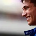 SOCHI, RUSSIA - SEPTEMBER 25: Pole position qualifier Lando Norris of Great Britain and McLaren F1 celebrates in parc ferme during qualifying ahead of the F1 Grand Prix of Russia at Sochi Autodrom on September 25, 2021 in Sochi, Russia. (Photo by Mario Renzi - Formula 1/Formula 1 via Getty Images)