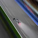 SOCHI, RUSSIA - SEPTEMBER 25: Lewis Hamilton of Great Britain driving the (44) Mercedes AMG Petronas F1 Team Mercedes W12 during qualifying ahead of the F1 Grand Prix of Russia at Sochi Autodrom on September 25, 2021 in Sochi, Russia. (Photo by Mario Renzi - Formula 1/Formula 1 via Getty Images)