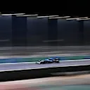 JEDDAH, SAUDI ARABIA - DECEMBER 03: Esteban Ocon of France driving the (31) Alpine A521 Renault during practice ahead of the F1 Grand Prix of Saudi Arabia at Jeddah Corniche Circuit on December 03, 2021 in Jeddah, Saudi Arabia. (Photo by Dan Mullan/Getty Images)