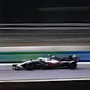 JEDDAH, SAUDI ARABIA - DECEMBER 03: Mick Schumacher of Germany driving the (47) Haas F1 Team VF-21 Ferrari during practice ahead of the F1 Grand Prix of Saudi Arabia at Jeddah Corniche Circuit on December 03, 2021 in Jeddah, Saudi Arabia. (Photo by Dan Mullan/Getty Images)