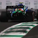 JEDDAH, SAUDI ARABIA - DECEMBER 04:  Esteban Ocon of France driving the (31) Alpine A521 Renault during final practice ahead of the F1 Grand Prix of Saudi Arabia at Jeddah Corniche Circuit on December 04, 2021 in Jeddah, Saudi Arabia. (Photo by Lars Baron/Getty Images)