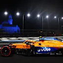 JEDDAH, SAUDI ARABIA - DECEMBER 04: Lando Norris of Great Britain driving the (4) McLaren F1 Team MCL35M Mercedes during qualifying ahead of the F1 Grand Prix of Saudi Arabia at Jeddah Corniche Circuit on December 04, 2021 in Jeddah, Saudi Arabia. (Photo by Bryn Lennon - Formula 1/Formula 1 via Getty Images)