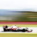 BARCELONA, SPAIN - MAY 07: Kimi Raikkonen of Finland driving the (7) Alfa Romeo Racing C41 Ferrari on track during practice for the F1 Grand Prix of Spain at Circuit de Barcelona-Catalunya on May 07, 2021 in Barcelona, Spain. (Photo by Bryn Lennon/Getty Images)