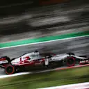 BARCELONA, SPAIN - MAY 09: Kimi Raikkonen of Finland driving the (7) Alfa Romeo Racing C41 Ferrari during the F1 Grand Prix of Spain at Circuit de Barcelona-Catalunya on May 09, 2021 in Barcelona, Spain. (Photo by Clive Mason - Formula 1/Formula 1 via Getty Images)