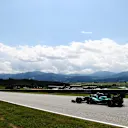 SPIELBERG, AUSTRIA - JUNE 25: Sebastian Vettel of Germany driving the (5) Aston Martin AMR21 Mercedes on track during practice ahead of the F1 Grand Prix of Styria at Red Bull Ring on June 25, 2021 in Spielberg, Austria. (Photo by Clive Rose/Getty Images)