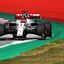 SPIELBERG, AUSTRIA - JUNE 25: Kimi Raikkonen of Finland driving the (7) Alfa Romeo Racing C41 Ferrari on track during practice ahead of the F1 Grand Prix of Styria at Red Bull Ring on June 25, 2021 in Spielberg, Austria. (Photo by Bryn Lennon/Getty Images)