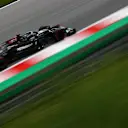 SPIELBERG, AUSTRIA - JUNE 25: Lewis Hamilton of Great Britain driving the (44) Mercedes AMG Petronas F1 Team Mercedes W12 on track during practice ahead of the F1 Grand Prix of Styria at Red Bull Ring on June 25, 2021 in Spielberg, Austria. (Photo by Clive Mason - Formula 1/Formula 1 via Getty Images)