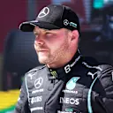SPIELBERG, AUSTRIA - JUNE 26: Second place qualifier Valtteri Bottas of Finland and Mercedes GP looks on in parc ferme during qualifying ahead of the F1 Grand Prix of Styria at Red Bull Ring on June 26, 2021 in Spielberg, Austria. (Photo by Darko Vojinovic - Pool/Getty Images)