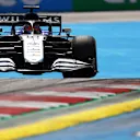 SPIELBERG, AUSTRIA - JUNE 27: George Russell of Great Britain driving the (63) Williams Racing FW43B Mercedes during the F1 Grand Prix of Styria at Red Bull Ring on June 27, 2021 in Spielberg, Austria. (Photo by Clive Mason - Formula 1/Formula 1 via Getty Images)