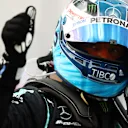 SPIELBERG, AUSTRIA - JUNE 27: Third placed Valtteri Bottas of Finland and Mercedes GP celebrates in parc ferme during the F1 Grand Prix of Styria at Red Bull Ring on June 27, 2021 in Spielberg, Austria. (Photo by Bryn Lennon/Getty Images)