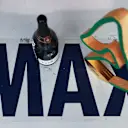 SPIELBERG, AUSTRIA - JUNE 27: The race winners trophies and sparkling wine of Max Verstappen of Netherlands and Red Bull Racing are pictured in the garage after the F1 Grand Prix of Styria at Red Bull Ring on June 27, 2021 in Spielberg, Austria. (Photo by Mark Thompson/Getty Images)