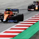 SPIELBERG, AUSTRIA - JUNE 27: Lando Norris of Great Britain driving the (4) McLaren F1 Team MCL35M Mercedes during the F1 Grand Prix of Styria at Red Bull Ring on June 27, 2021 in Spielberg, Austria. (Photo by Clive Rose/Getty Images)