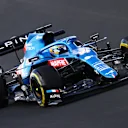 ISTANBUL, TURKEY - OCTOBER 08: Fernando Alonso of Spain driving the (14) Alpine A521 Renault during practice ahead of the F1 Grand Prix of Turkey at Intercity Istanbul Park on October 08, 2021 in Istanbul, Turkey. (Photo by Dan Istitene - Formula 1/Formula 1 via Getty Images)