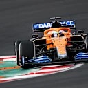 ISTANBUL, TURKEY - OCTOBER 08: Daniel Ricciardo of Australia driving the (3) McLaren F1 Team MCL35M Mercedes during practice ahead of the F1 Grand Prix of Turkey at Intercity Istanbul Park on October 08, 2021 in Istanbul, Turkey. (Photo by Clive Mason - Formula 1/Formula 1 via Getty Images)
