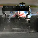 ISTANBUL, TURKEY - OCTOBER 09: Esteban Ocon of France driving the (31) Alpine A521 Renault during final practice ahead of the F1 Grand Prix of Turkey at Intercity Istanbul Park on October 09, 2021 in Istanbul, Turkey. (Photo by Clive Mason - Formula 1/Formula 1 via Getty Images)