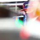 ISTANBUL, TURKEY - OCTOBER 09: Max Verstappen of Netherlands and Red Bull Racing looks on in the garage during final practice ahead of the F1 Grand Prix of Turkey at Intercity Istanbul Park on October 09, 2021 in Istanbul, Turkey. (Photo by Mark Thompson/Getty Images)