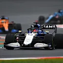 ISTANBUL, TURKEY - OCTOBER 10: George Russell of Great Britain driving the (63) Williams Racing FW43B Mercedes during the F1 Grand Prix of Turkey at Intercity Istanbul Park on October 10, 2021 in Istanbul, Turkey. (Photo by Dan Mullan/Getty Images)