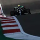 AUSTIN, TEXAS - OCTOBER 22: Sebastian Vettel of Germany driving the (5) Aston Martin AMR21 Mercedes during practice ahead of the F1 Grand Prix of USA at Circuit of The Americas on October 22, 2021 in Austin, Texas. (Photo by Clive Mason - Formula 1/Formula 1 via Getty Images)
