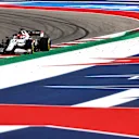 AUSTIN, TEXAS - OCTOBER 22: Kimi Raikkonen of Finland driving the (7) Alfa Romeo Racing C41 Ferrari during practice ahead of the F1 Grand Prix of USA at Circuit of The Americas on October 22, 2021 in Austin, Texas. (Photo by Mark Thompson/Getty Images)