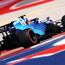 AUSTIN, TEXAS - OCTOBER 23: George Russell of Great Britain driving the (63) Williams Racing FW43B Mercedes during final practice ahead of the F1 Grand Prix of USA at Circuit of The Americas on October 23, 2021 in Austin, Texas. (Photo by Dan Istitene - Formula 1/Formula 1 via Getty Images)