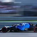 AUSTIN, TEXAS - OCTOBER 23: Nicholas Latifi of Canada driving the (6) Williams Racing FW43B Mercedes during qualifying ahead of the F1 Grand Prix of USA at Circuit of The Americas on October 23, 2021 in Austin, Texas. (Photo by Clive Mason - Formula 1/Formula 1 via Getty Images)