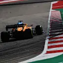 AUSTIN, TEXAS - OCTOBER 24: Daniel Ricciardo of Australia driving the (3) McLaren F1 Team MCL35M Mercedes on track during the F1 Grand Prix of USA at Circuit of The Americas on October 24, 2021 in Austin, Texas. (Photo by Chris Graythen/Getty Images)