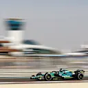 ABU DHABI, UNITED ARAB EMIRATES - NOVEMBER 18:  Felipe Drugovich of Brazil driving the (34) Aston Martin AMR22 Mercedes on track during practice ahead of the F1 Grand Prix of Abu Dhabi at Yas Marina Circuit on November 18, 2022 in Abu Dhabi, United Arab Emirates. (Photo by Bryn Lennon - Formula 1/Formula 1 via Getty Images)