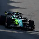 ABU DHABI, UNITED ARAB EMIRATES - NOVEMBER 18: Sebastian Vettel of Germany driving the (5) Aston Martin AMR22 Mercedes on track during practice ahead of the F1 Grand Prix of Abu Dhabi at Yas Marina Circuit on November 18, 2022 in Abu Dhabi, United Arab Emirates. (Photo by Rudy Carezzevoli/Getty Images)