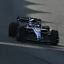 ABU DHABI, UNITED ARAB EMIRATES - NOVEMBER 18: Logan Sargeant of United States driving the (45) Williams FW44 Mercedes on track during practice ahead of the F1 Grand Prix of Abu Dhabi at Yas Marina Circuit on November 18, 2022 in Abu Dhabi, United Arab Emirates. (Photo by Rudy Carezzevoli/Getty Images)