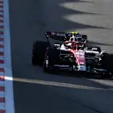 ABU DHABI, UNITED ARAB EMIRATES - NOVEMBER 18: Robert Kubica of Poland driving the (88) Alfa Romeo F1 C42 Ferrari on track during practice ahead of the F1 Grand Prix of Abu Dhabi at Yas Marina Circuit on November 18, 2022 in Abu Dhabi, United Arab Emirates. (Photo by Rudy Carezzevoli/Getty Images)