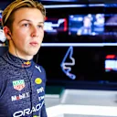 ABU DHABI, UNITED ARAB EMIRATES - NOVEMBER 18: Liam Lawson of New Zealand and Oracle Red Bull Racing prepares to drive during practice ahead of the F1 Grand Prix of Abu Dhabi at Yas Marina Circuit on November 18, 2022 in Abu Dhabi, United Arab Emirates. (Photo by Mark Thompson/Getty Images)