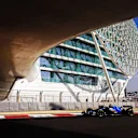 ABU DHABI, UNITED ARAB EMIRATES - NOVEMBER 18: Alexander Albon of Thailand driving the (23) Williams FW44 Mercedes on track on track during practice ahead of the F1 Grand Prix of Abu Dhabi at Yas Marina Circuit on November 18, 2022 in Abu Dhabi, United Arab Emirates. (Photo by Mark Thompson/Getty Images)
