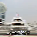 ABU DHABI, UNITED ARAB EMIRATES - NOVEMBER 18: Yuki Tsunoda of Japan driving the (22) Scuderia AlphaTauri AT03 in the Pitlane during practice ahead of the F1 Grand Prix of Abu Dhabi at Yas Marina Circuit on November 18, 2022 in Abu Dhabi, United Arab Emirates. (Photo by Bryn Lennon - Formula 1/Formula 1 via Getty Images)
