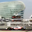 ABU DHABI, UNITED ARAB EMIRATES - NOVEMBER 18: Kevin Magnussen of Denmark driving the (20) Haas F1 VF-22 Ferrari in the pitlane during practice ahead of the F1 Grand Prix of Abu Dhabi at Yas Marina Circuit on November 18, 2022 in Abu Dhabi, United Arab Emirates. (Photo by Bryn Lennon - Formula 1/Formula 1 via Getty Images)
