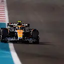 ABU DHABI, UNITED ARAB EMIRATES - NOVEMBER 18: Lando Norris of Great Britain driving the (4) McLaren MCL36 Mercedes on track during practice ahead of the F1 Grand Prix of Abu Dhabi at Yas Marina Circuit on November 18, 2022 in Abu Dhabi, United Arab Emirates. (Photo by Mark Thompson/Getty Images)
