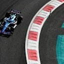 ABU DHABI, UNITED ARAB EMIRATES - NOVEMBER 19: Fernando Alonso of Spain driving the (14) Alpine F1 A522 Renault on track during final practice ahead of the F1 Grand Prix of Abu Dhabi at Yas Marina Circuit on November 19, 2022 in Abu Dhabi, United Arab Emirates. (Photo by Rudy Carezzevoli/Getty Images)